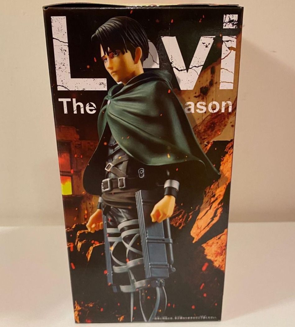 全新 日版 進擊的巨人 Levi Ackerman 里維 阿克曼 里維 兵長 士官長 進擊之巨人 Attack on Titan 闊盒