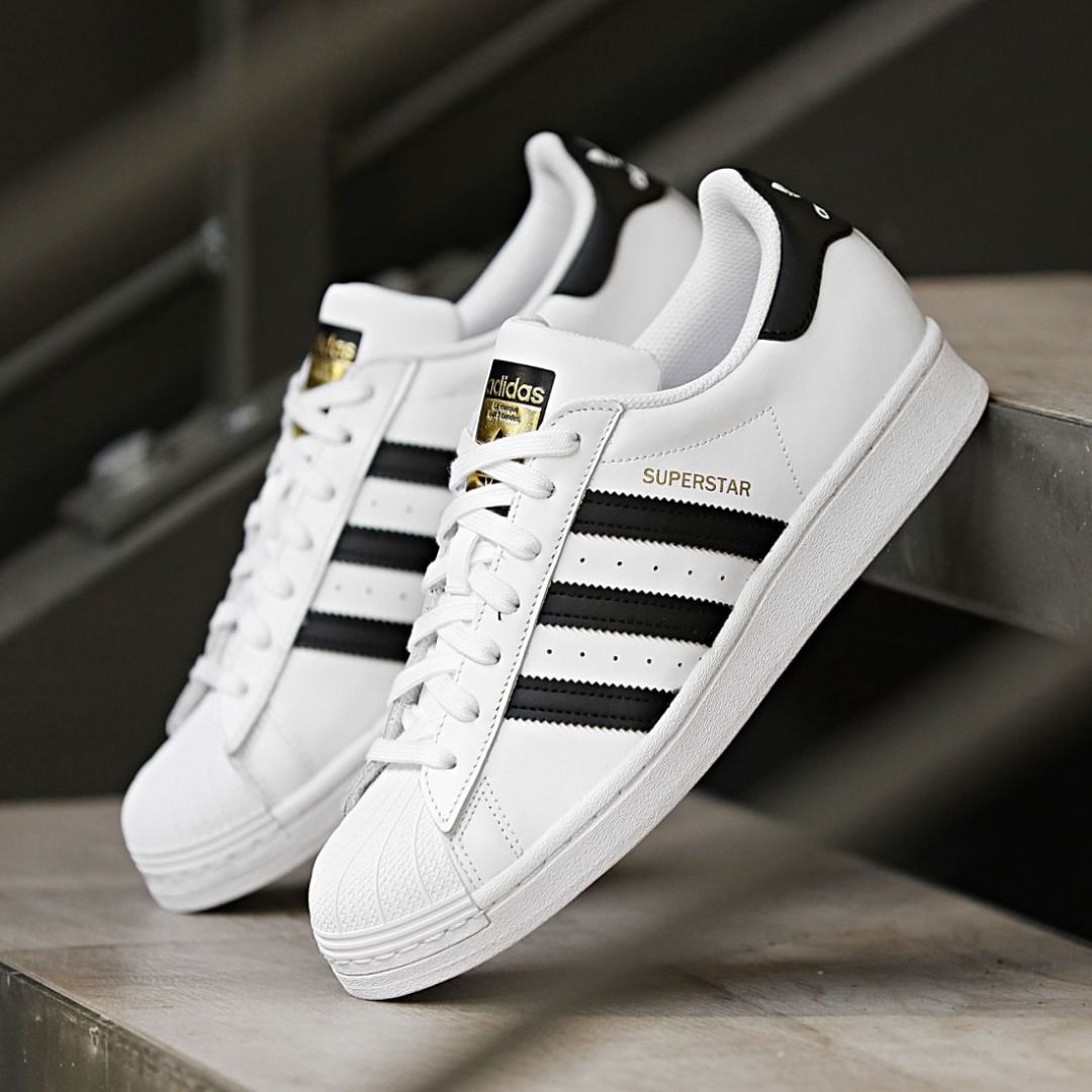 Originals superstar white & black trainers cheap