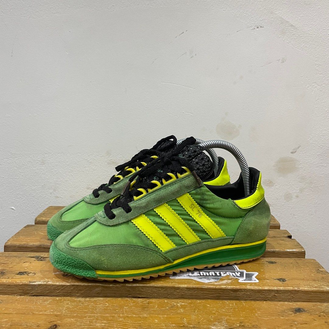 adidas gazelle silver green womens SL 72 PT  Premier