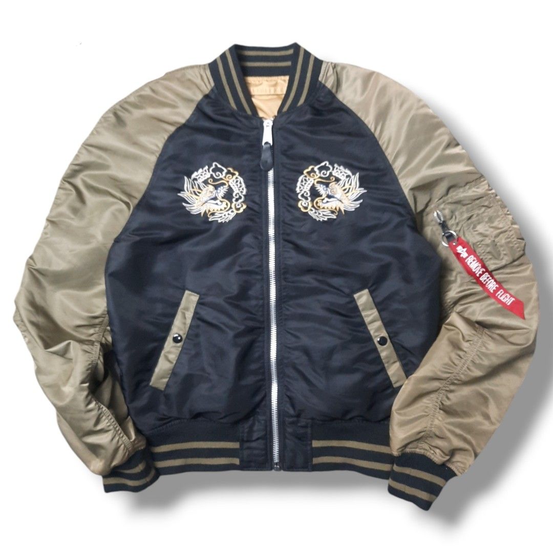 Alpha Industries MA 1 Souvernir Shinto Sukajan Jacket