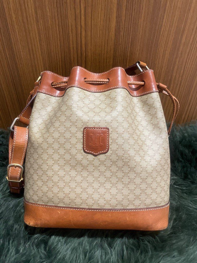 Celine bucket bag vintage deals