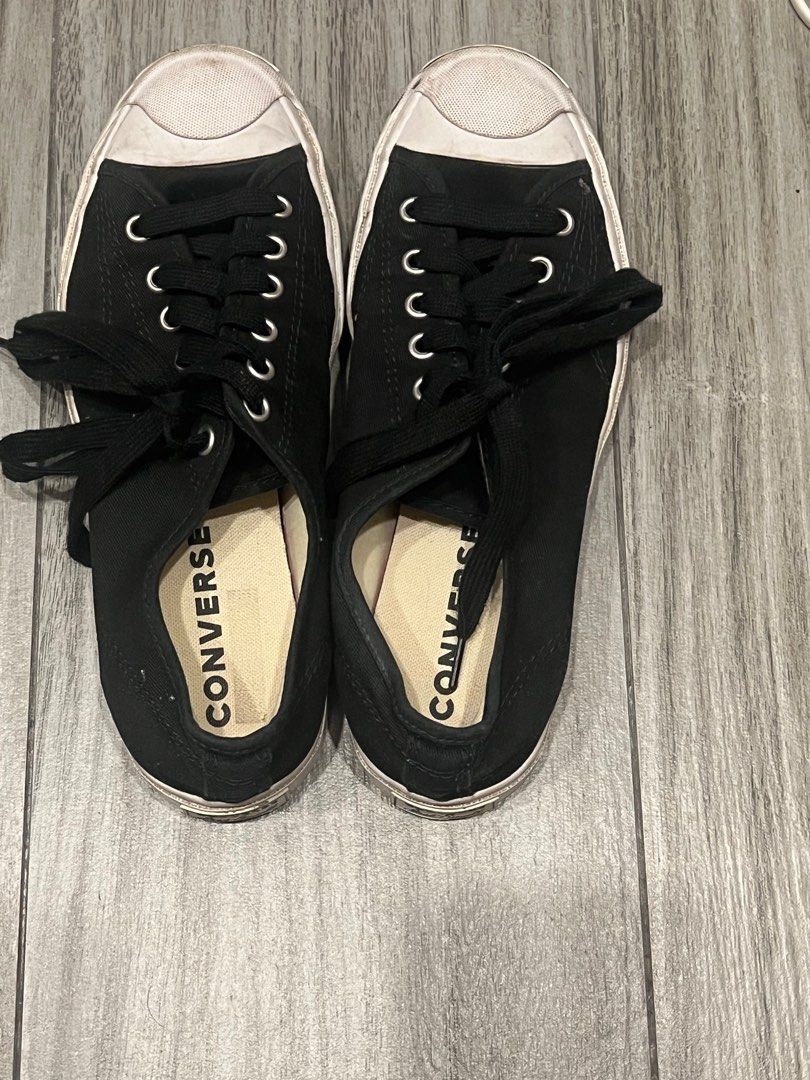 CHRISTMAS SALE!!! Authentic Converse Jack Purcell (Category: Sneakers) located in Quezon City. Submitted by declatter (Listing ID 1318160170, Image 1). Description: Just needs cleaning With minimal heel drag Rfs: decluttering.