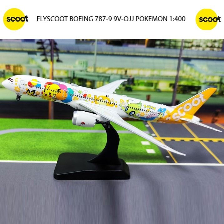 【在庫僅少】 NG きしむ Boeing 787-9 Scoot 1/400 航空機・ヘリコプター