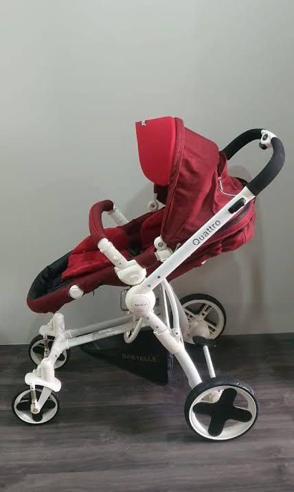 Babyelle Stroller Quattro Red Colour