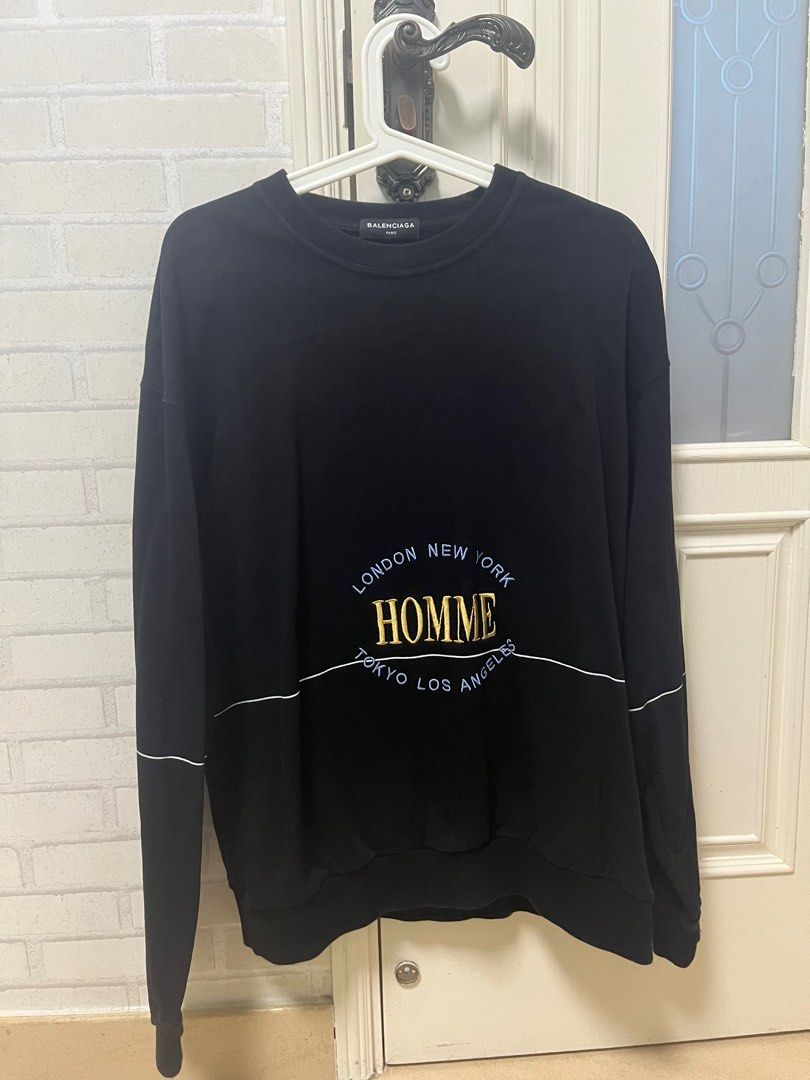 Balenciaga hoodie homme cheap