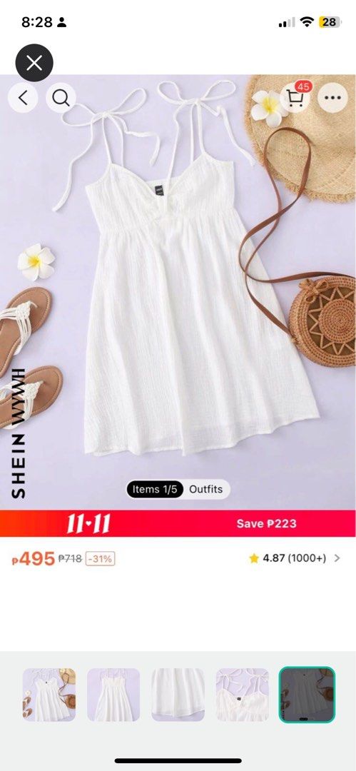 Beach Cover Up (Category: Dresses) located in Zamboanga. Submitted by _kaoru (Listing ID 1318190305, Image 2). Description: S-M.