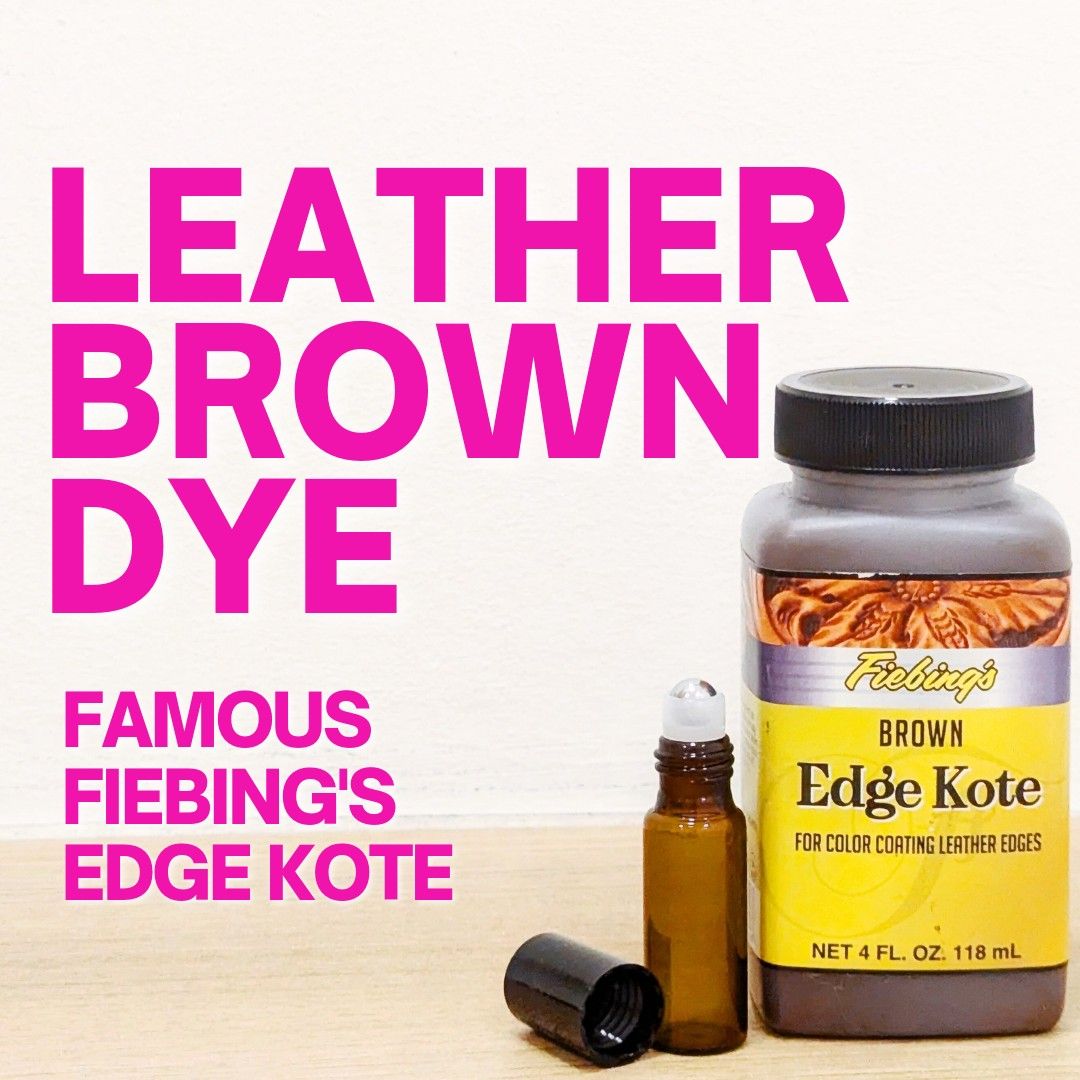 fiebings edge dressing brown Sole &amp; Heel Edge Dressing