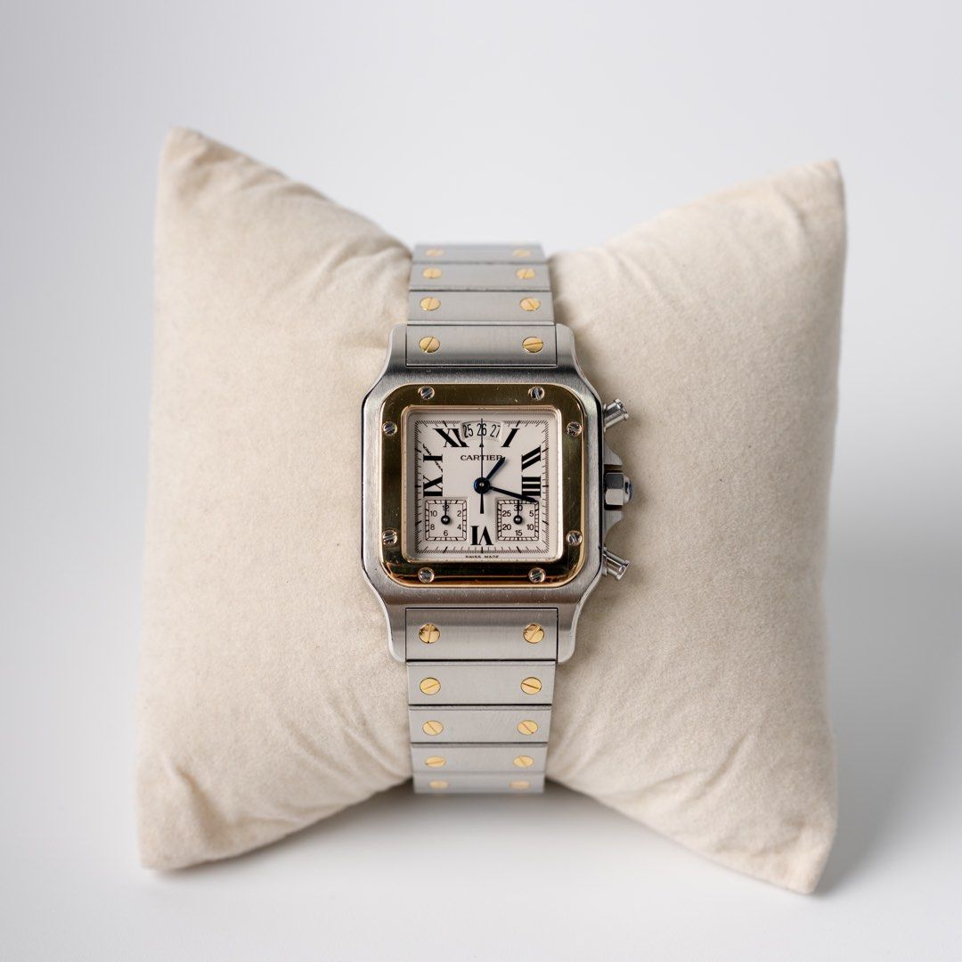 Cartier santos galbee chronograph online