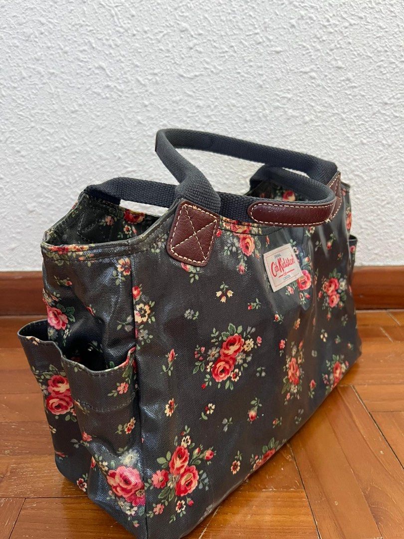 Cath kidston straw basket bag sales