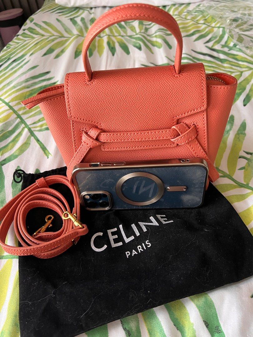 c.eline Micro Pico Belt (Category: Luxury Bags & Wallets) located in Dasmarinas. Submitted by closetnqueens (Listing ID 1318110713, Image 2). Description: Comes with dustbag only Execellent Condition. Please inquire only if within your budget and is eager to get the item. Let’s respect both our times. Thank you!.
