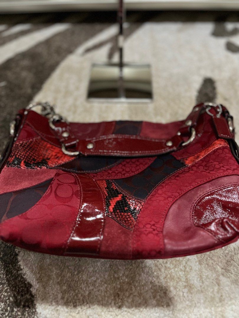 Authentic Coach “limited edition” Monogram/Leather (Category: Luxury Bags & Wallets) located in Makati City. Submitted by rainnes18 (Listing ID 1318222528, Image 3). Description: Limited edition Coach just used once. Bought and made in USA 🇺🇸 .