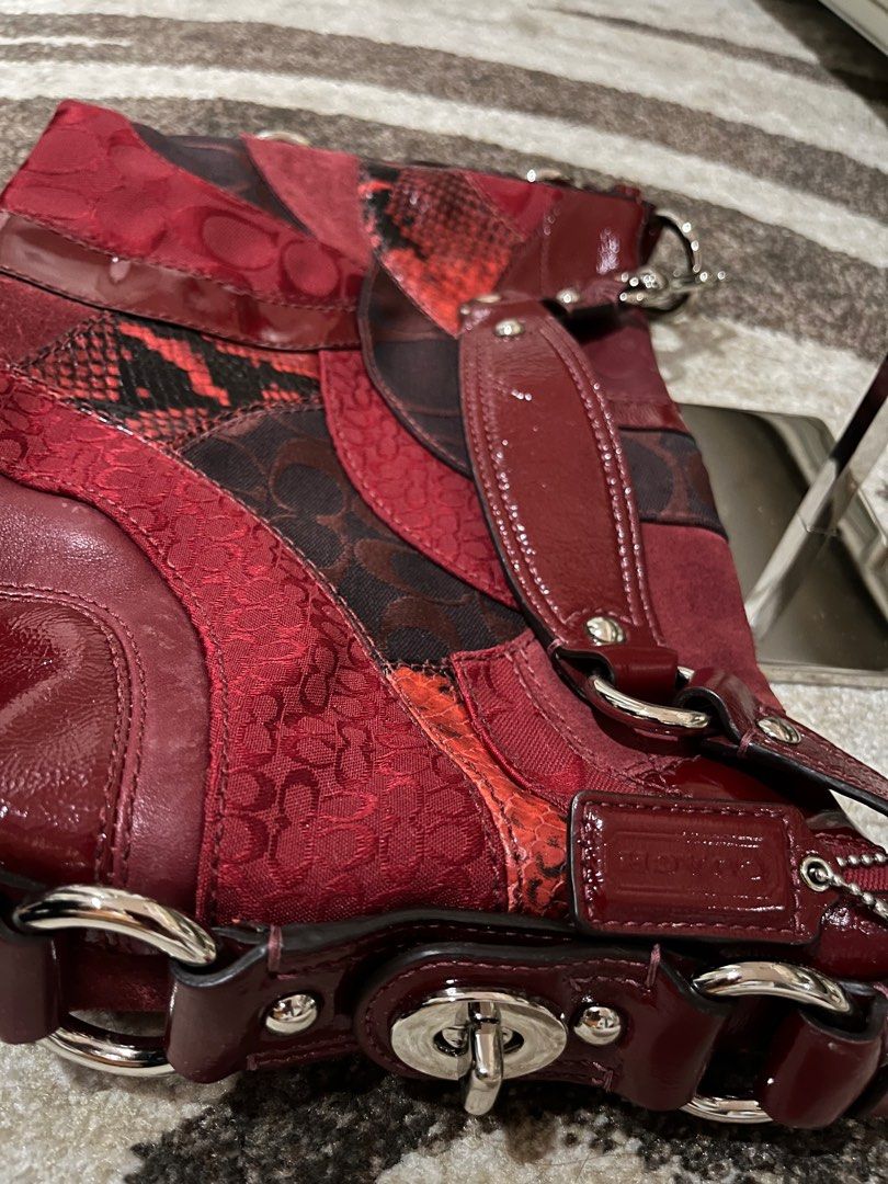 Authentic Coach “limited edition” Monogram/Leather (Category: Luxury Bags & Wallets) located in Makati City. Submitted by rainnes18 (Listing ID 1318222528, Image 2). Description: Limited edition Coach just used once. Bought and made in USA 🇺🇸 .