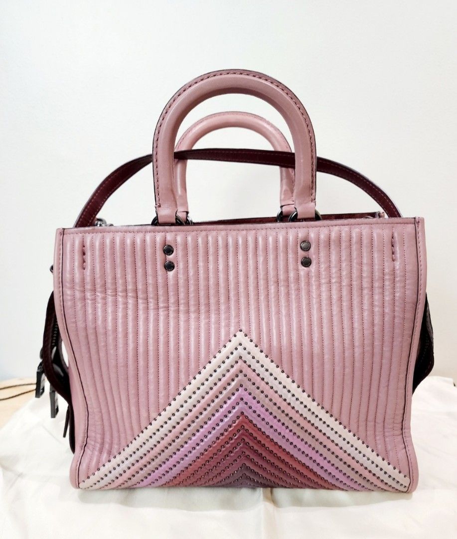 Coach Rogue 31 with Quilting and Rivets Bag Women s Fashion Bags Wallets Shoulder Bags on Carousell