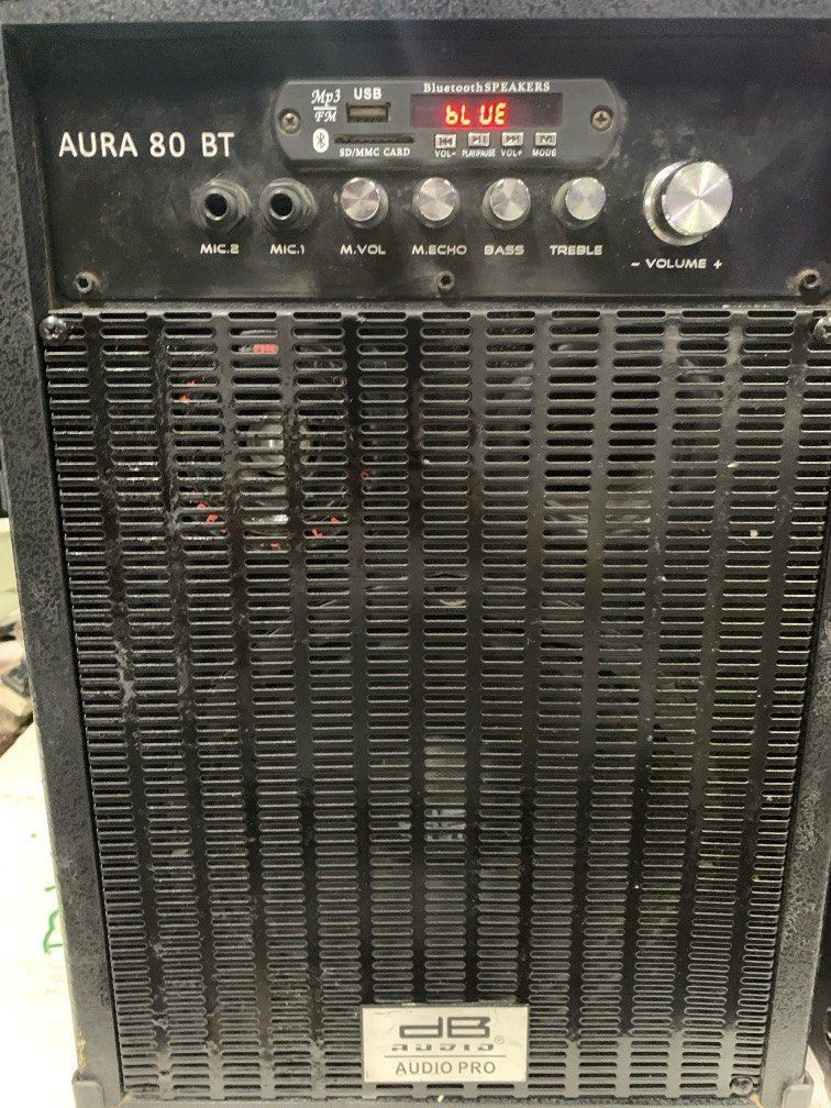 Dbaudio Aura 80 BT 350watts x 2 Amplified Speaker 220volts, Audio ...