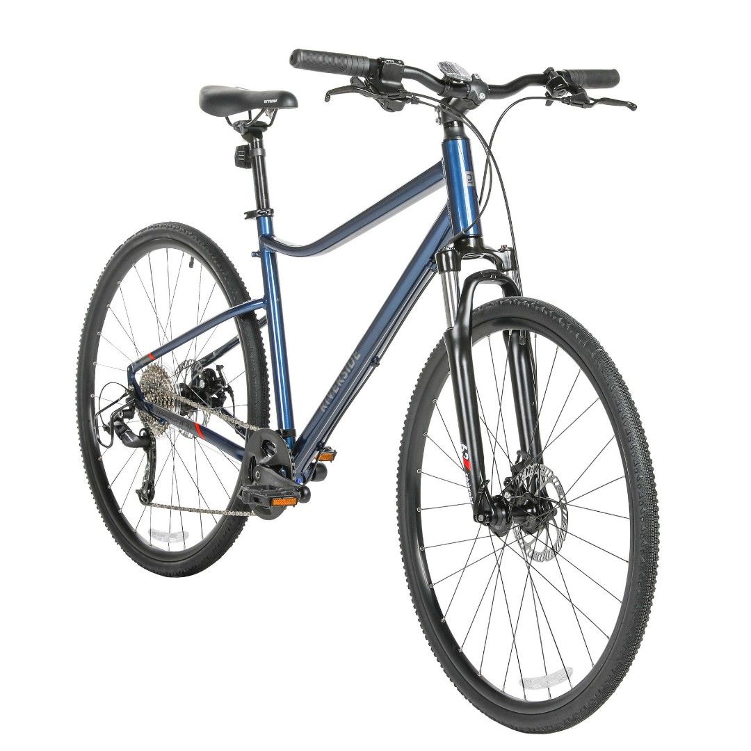 Decathlon hybrid bike riverside Sports Equipment Bicycles Parts Bicycles on Carousell