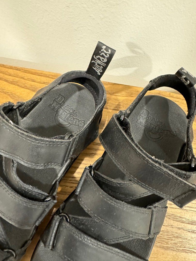 Dr Martens Redfin Hidro Black Sandal for Sale