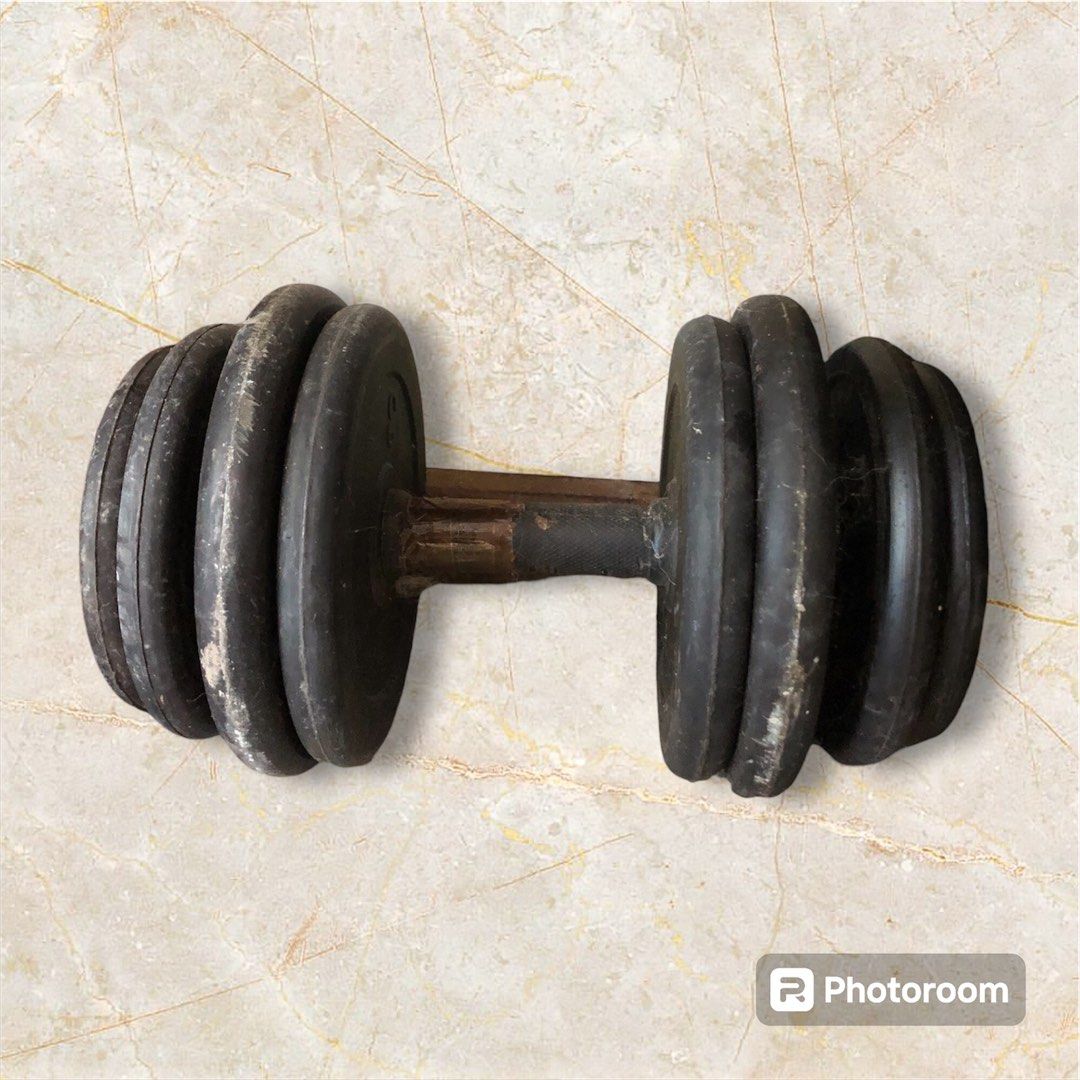 Dumbbell Big Sports Equipment Exercise Fitness Weights Dumbbells on Carousell