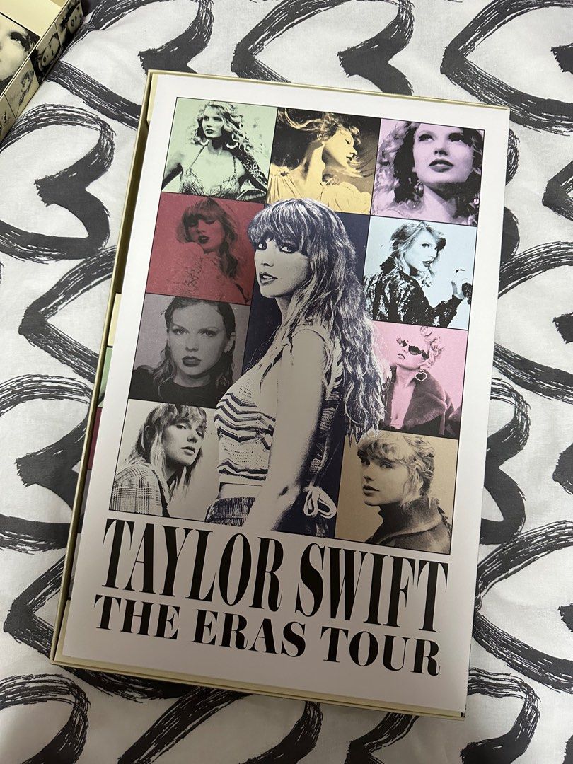 Taylor Swift Eras Tour VIP Merch (Category: Western Merchandise) located in Pasig City. Submitted by _gs36 (Listing ID 1318227555, Image 2). Description: from Eras Tour Singapore Kept untouched Complete inclusions .