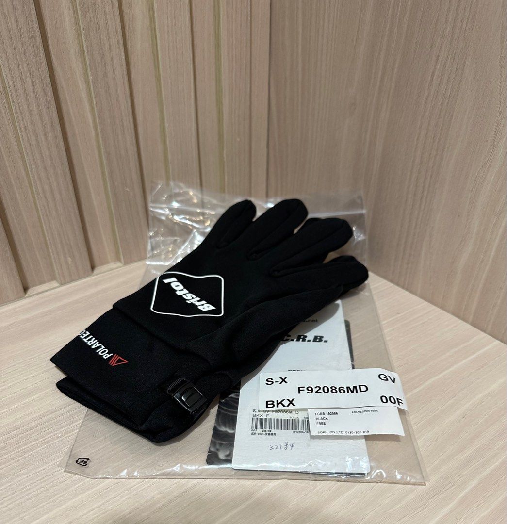 小物 FCRB POLARTEC FLEECE TOUCH GLOVES FCRB POLARTEC TOUCH GLOVE ブラック 新品 正規品 17AW FCRB