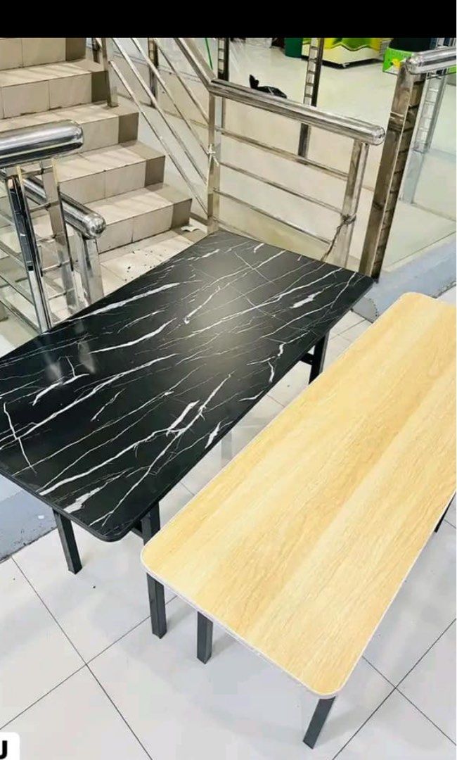Folding desk / foldable computer table (Category: Tables & Sets) located in Manila. Submitted by kellychz (Listing ID 1318211415, Image 1). Description: Brand new on hand on hand!!! Foldable computer table Available size 80x40 100x40 120x40 100x60 120x60 Cash on delivery/ gcash.