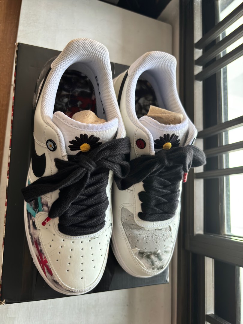 G Dragon x Nike Air Force 1 07 Para Noise 2.0 Women s Fashion Footwear Sneakers on Carousell