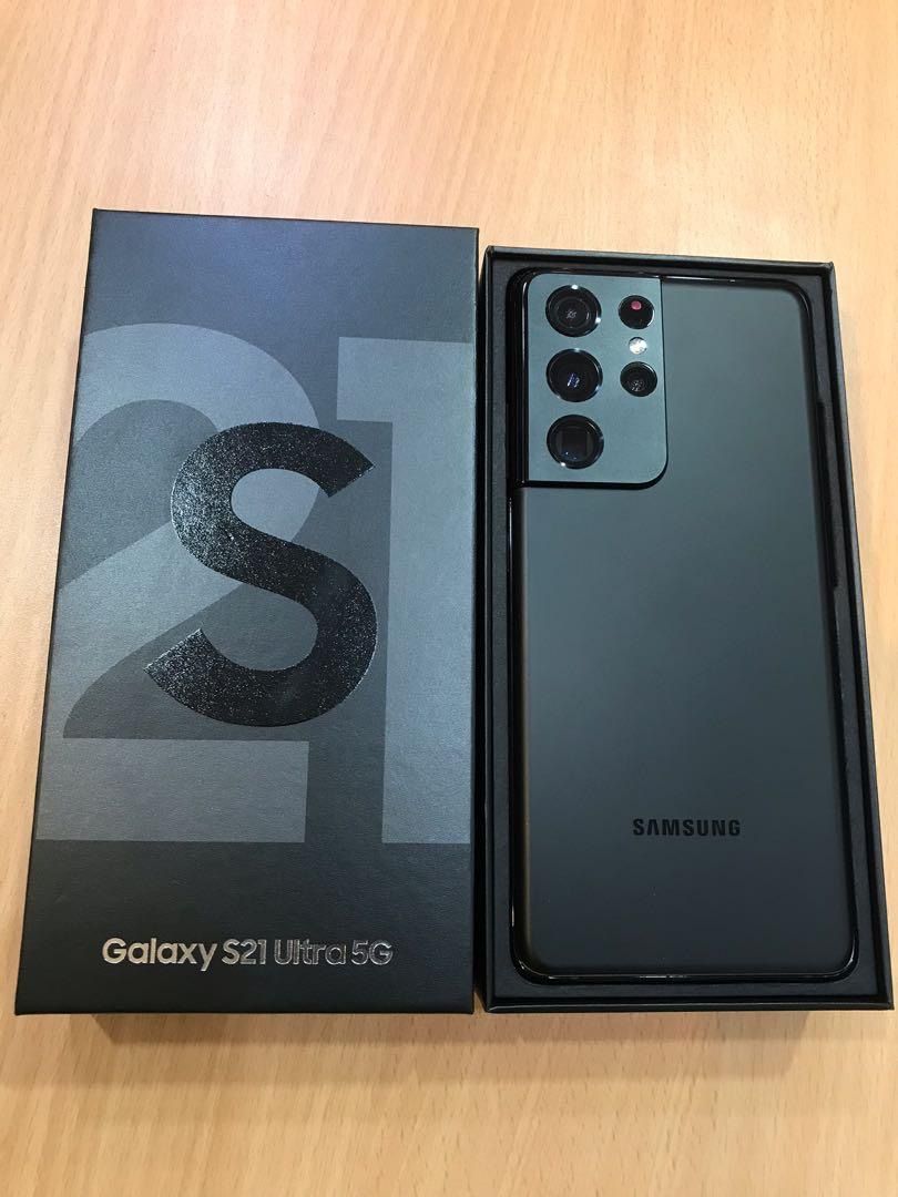 Galaxy S21 Ultra 5G 256GB Phantom Black