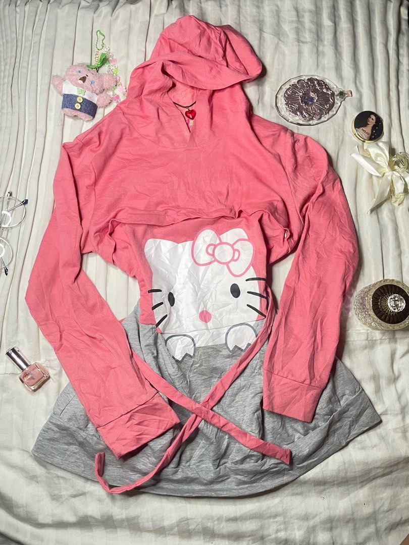 Hello kitty hoodie womens 2025