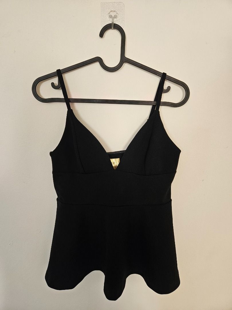 HM Party Top (Category: Others Tops) located in Quezon City. Submitted by clairtreasures (Listing ID 1318247846, Image 1). Description: Personal Favorite. RFS: I was saving it for "dress to impress" moment, pero never ko na nasuot dahil nag weight gain. :( Color may vary due to camera quality. Good condition. No stains..
