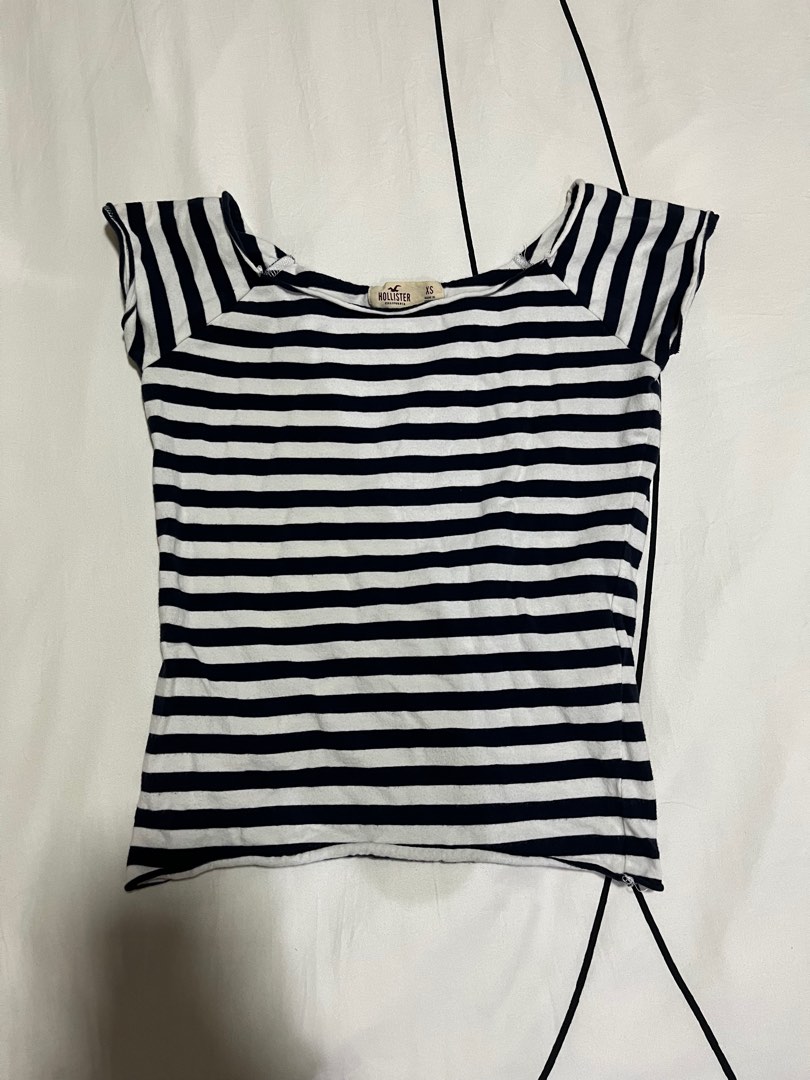 Hollister striped top new arrivals