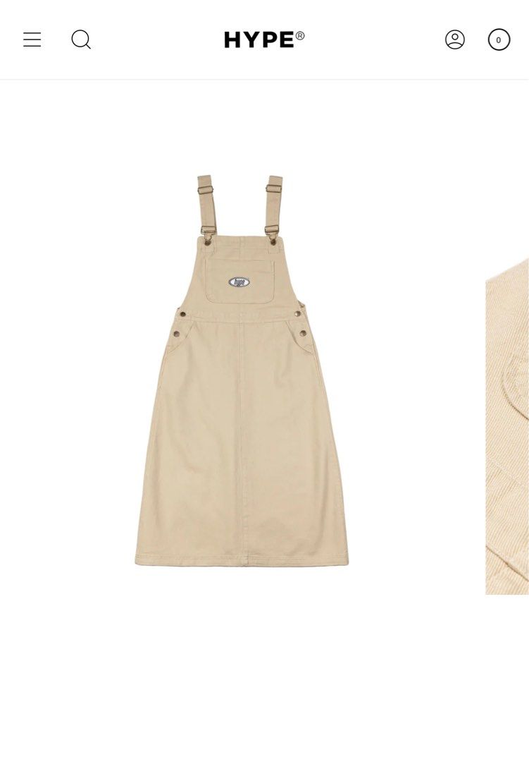 Khaki overalls dress outlet