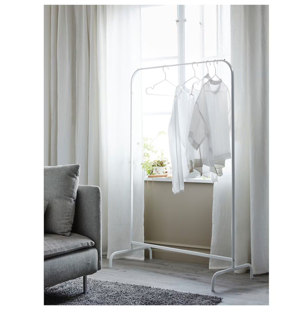 Ikea mulig clothes rack black clearance