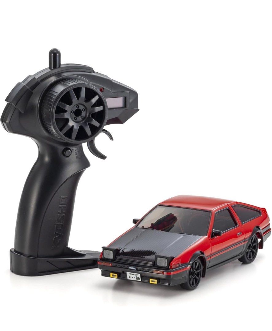 Incoming Toyota AE86 Trueno Red/Black with Light New Kyosho