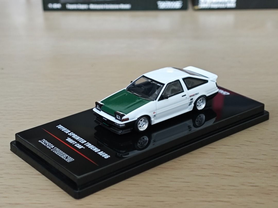 INNO64 Toyota AE86 土屋圭市1:64, 興趣及遊戲, 玩具& 遊戲類- Carousell