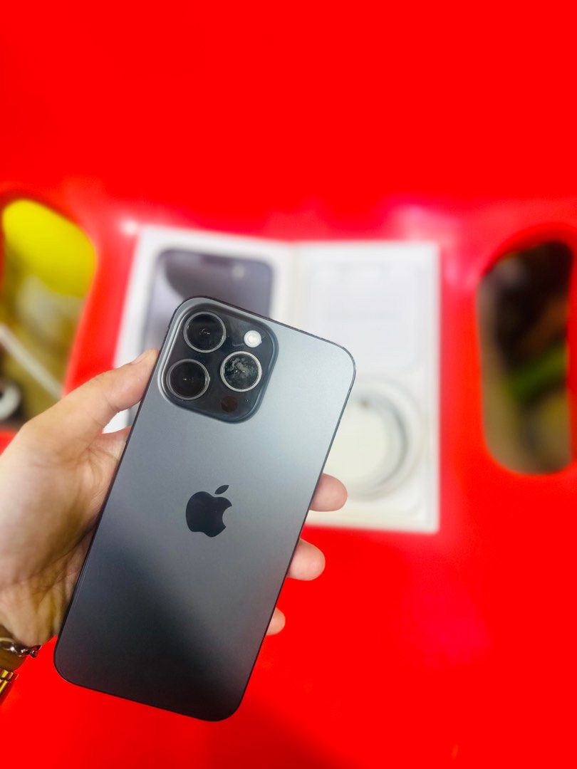 Iphone 15 promax 256Gb 98bh smart locked no issues (Category: iPhone 15 Series) located in Pasig City. Submitted by najihahtelecomshop2018 (Listing ID 1318243473, Image 2). Description: OPEN FOR SWAP/SELLING: (INSTALLMENT THRU CREDITCARD/GGIVES/SPAYLATER) 🔸WE BUY AND SELL ANY KINDS OF GADGETS ( Pass sa Old Model ) 🔸 ‼️TAKENOTE: PASS SA MGA SCAMMERS | THIRD PARTY )‼️ Quick Specs: ⤵️ (ONHAND) iPhone 15 Promax 256 ( other GB are also available) 98