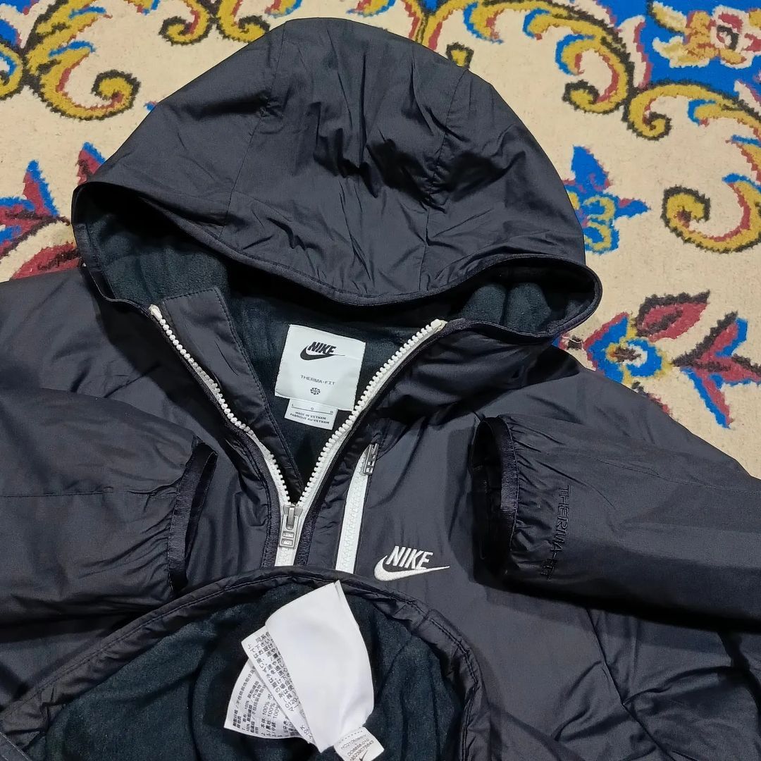 Jaket Nike Fit Therma Jacket Windbreaker Jaket Reflective Nike