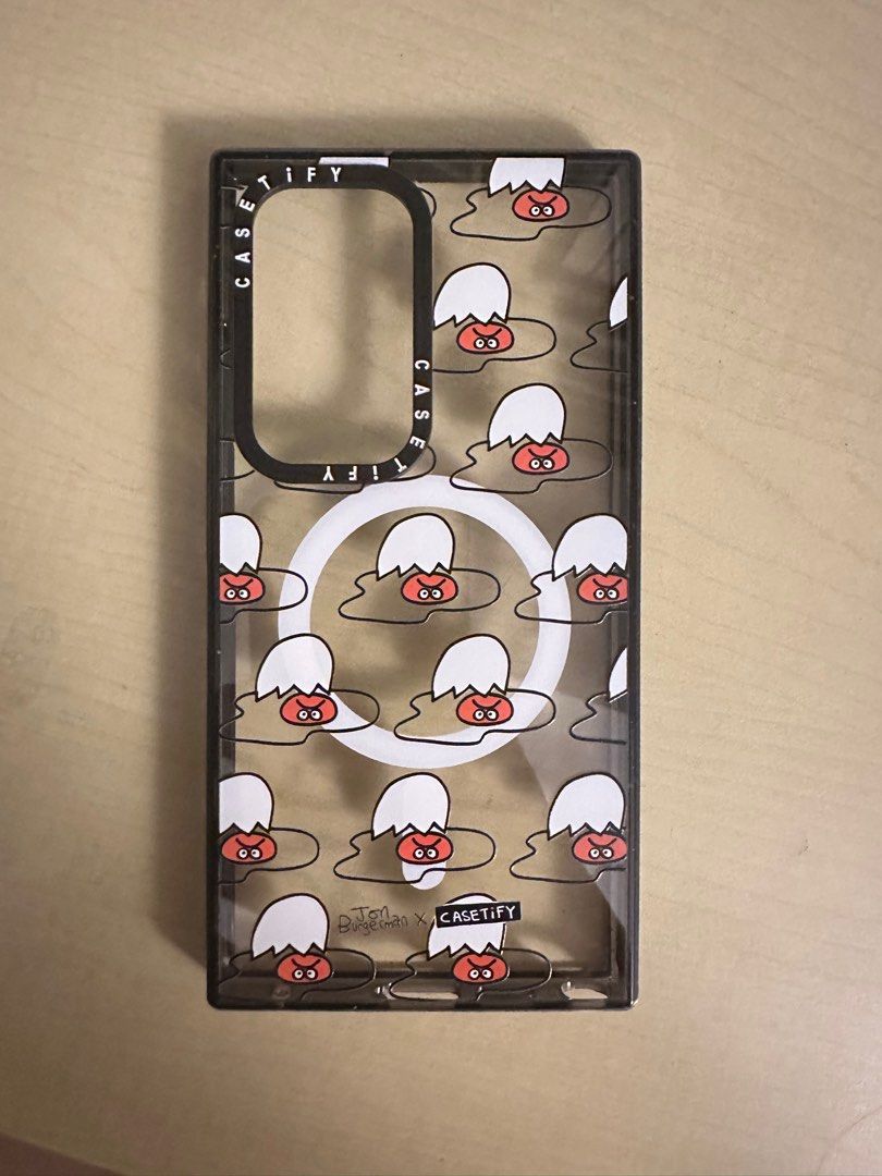 Jon Burgerman x Castify Bag Eggs Mobile Phones Gadgets Mobile Gadget Accessories Cases Sleeves on Carousell
