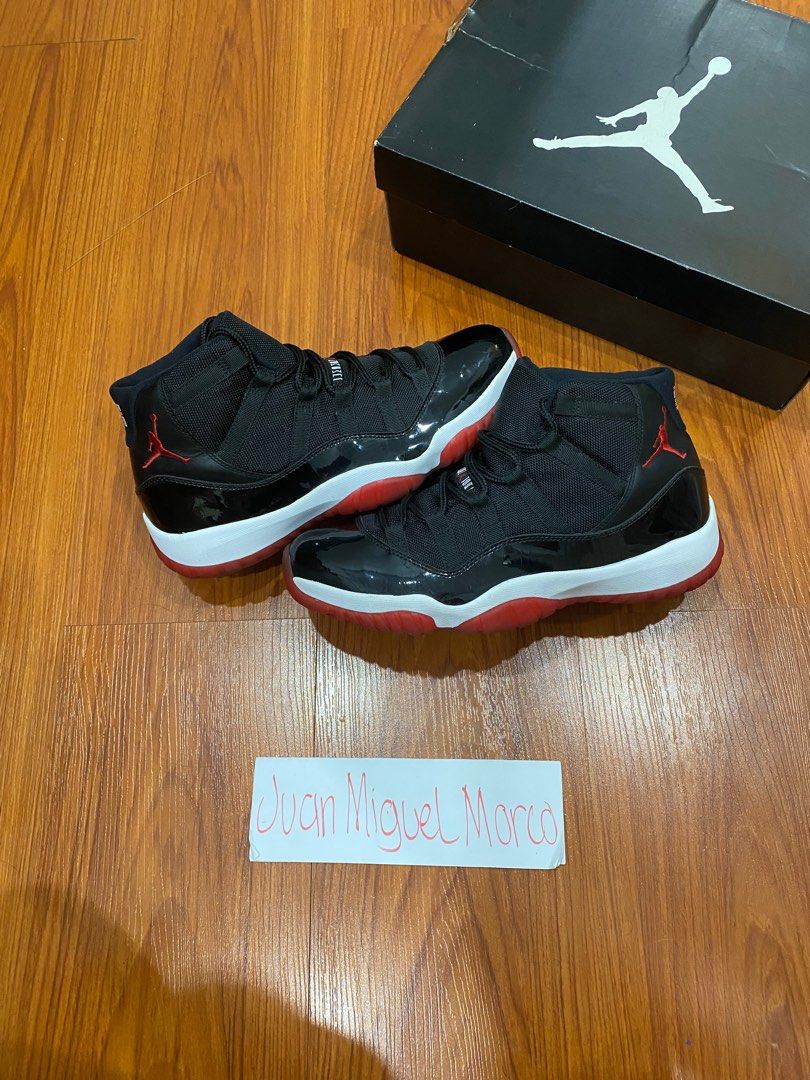 2012 jordan 11 bred box