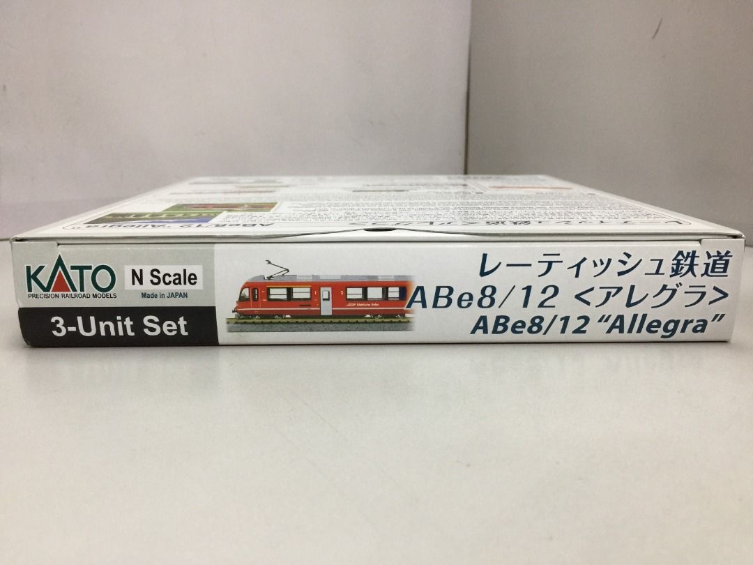 KATO 10-1273 ABe8/12 ”Allegra” レーティッシュ鉄道 続き ABe8