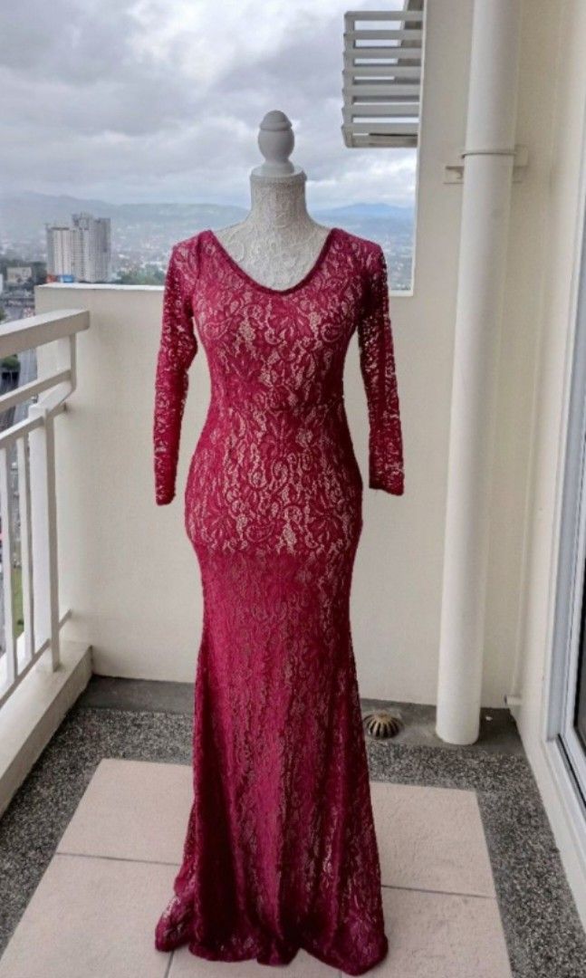 brown white polka dot dress Chocolate And 3/4 Length Sleeve Fit And Flare Mi grandmother of the groom outfits Color:Burgundy Types of Coffee Beans: