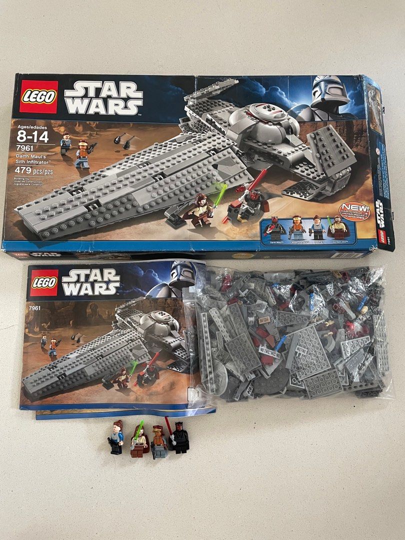 LEGO Star Wars 7961 Darth Maul Infiltrator Hobbies Toys Toys Games on Carousell