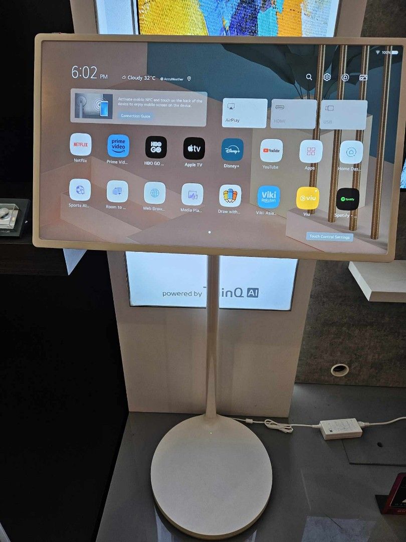 LG STAND BY ME, SMART TV (SMART TOUCH SCREEN) (Category: TV) located in Manila. Submitted by chuck_claros (Listing ID 1318104527, Image 2). Description: LG STAND BY ME ROLLABLE SMART TV SMART TOUCH SCREEN ▫️For inquiries Please call or text 0947-567-3860 (SMART) 0956-274-6023 (GLOBE) Look for Chuck Thank you 🙏🏻😇 ☑️BRAND NEW FACTORY SEALED UNIT WITH OFFICIAL SALES INVOICE AND WARRANTY 🔻SALE!!! SALE!!! SALE!!!🔻 🔻!!! DISCOUNTED PRICE !!!🔻 ◽LG