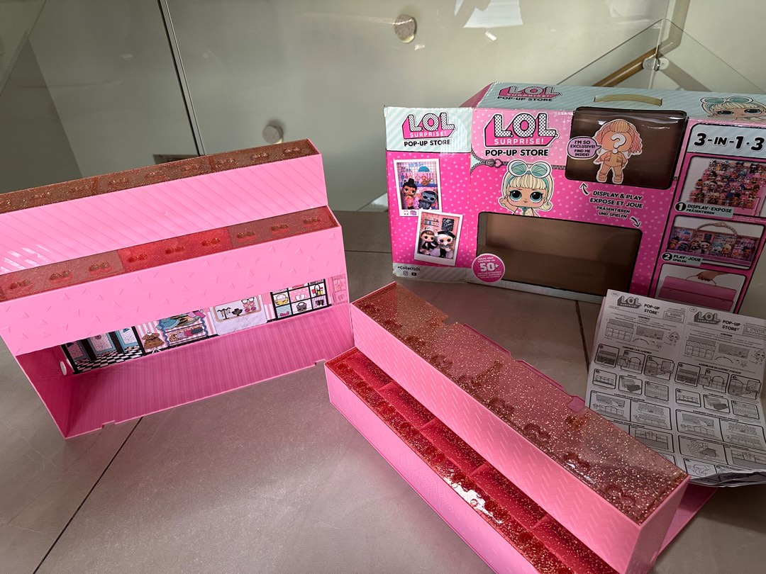 LOL DOLL Pop up Store House Storage Hobbies Toys Toys Games on Carousell