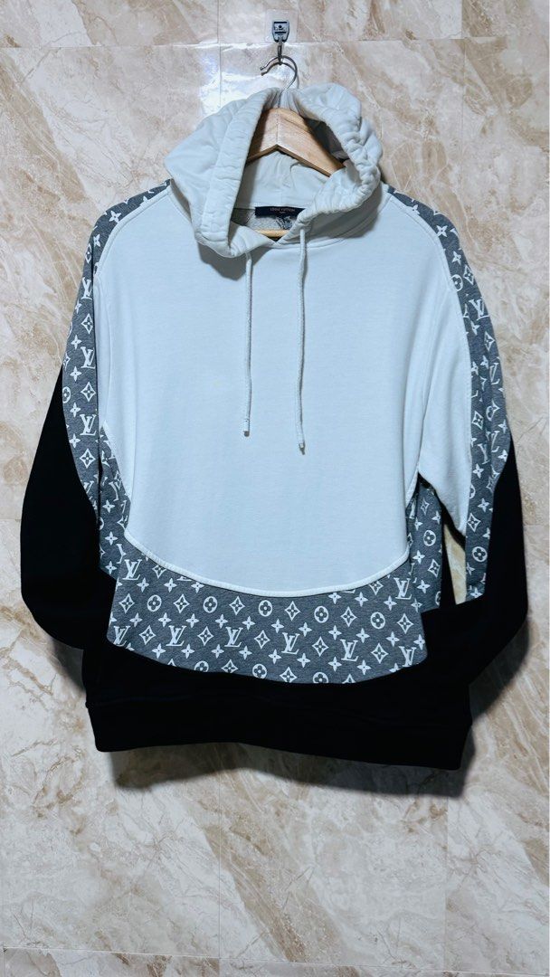 Monogram circle cut hoodie clearance