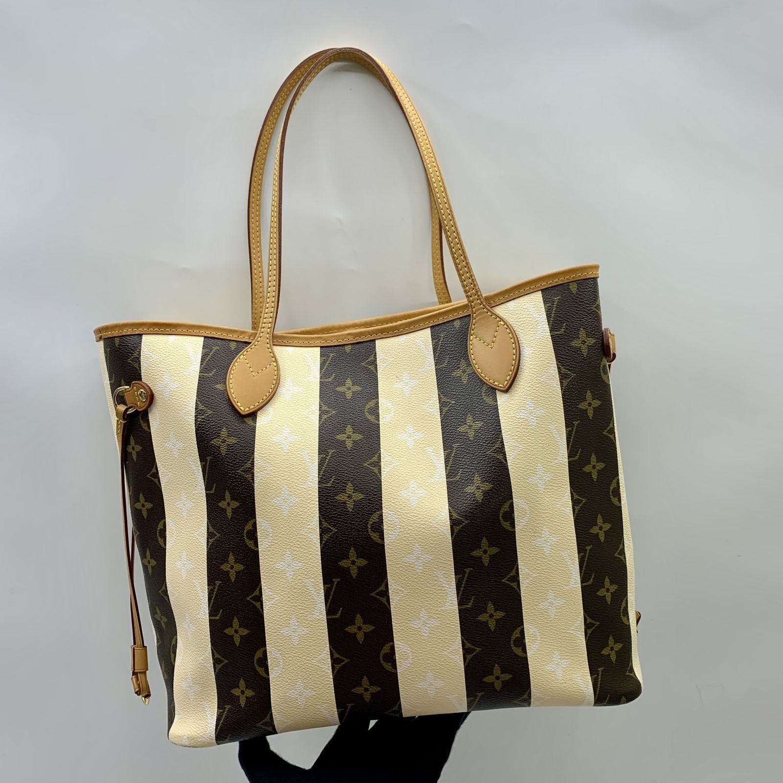LOUIS VUITTON MULTICOLOR MONOGRAM M40560 NEVERFULL MM REYURES TOTE BAG 247037551 B