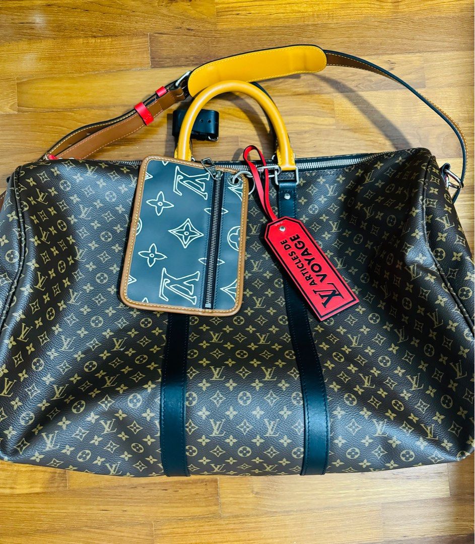 Louis vuitton keepall virgil abloh store