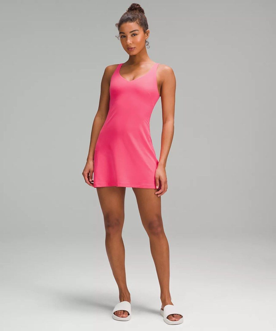 Lululemon Align Dress in Glaze Pink Women s Fashion Activewear on Carousell