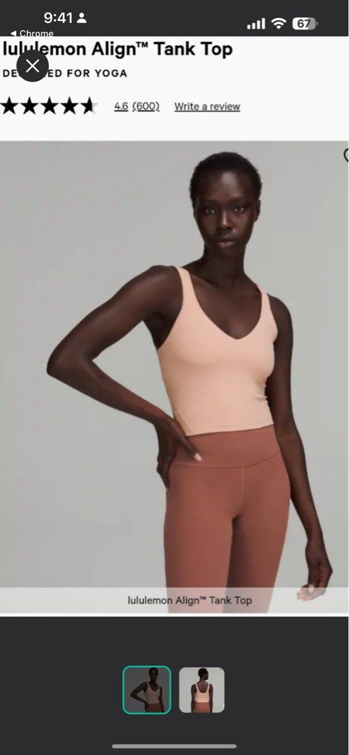 Lululemon align pink clearance