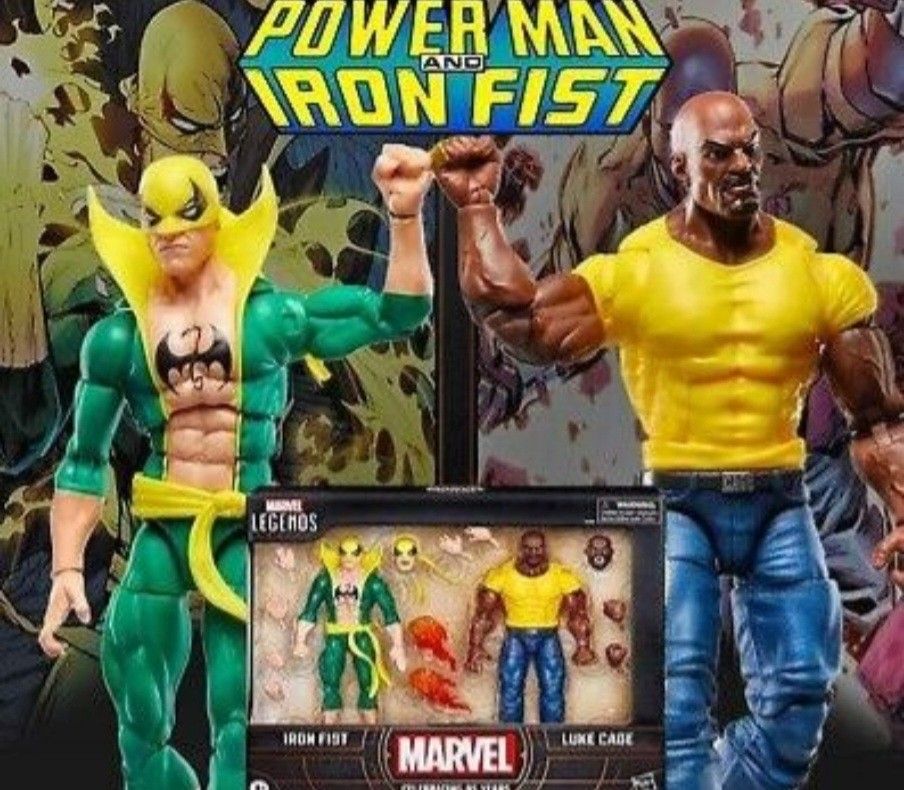Marvel Legends 85th Anniversary Ironfist Luke Cage, Hobbies