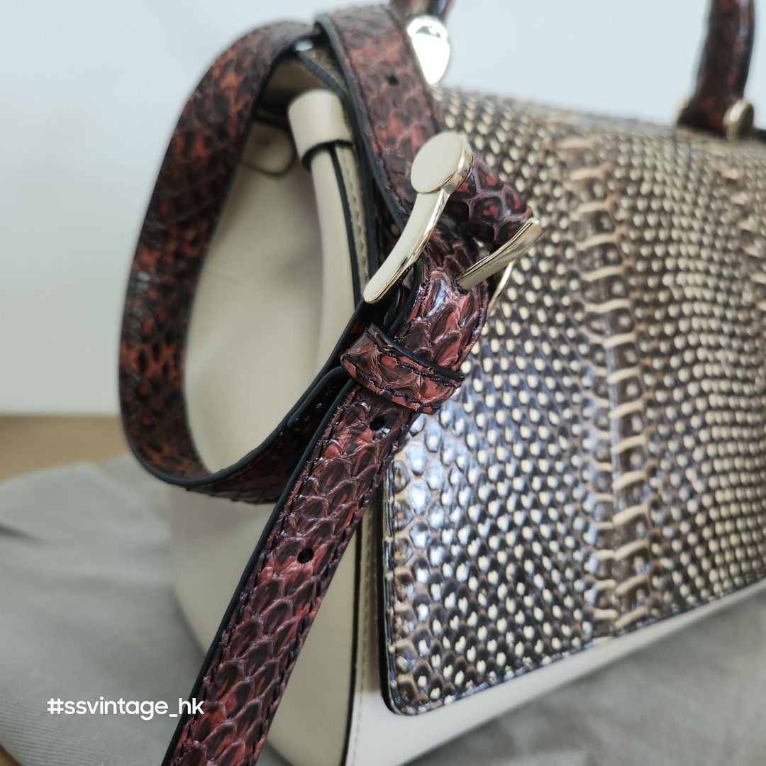 MAX MARA Snakeskin Shoulder Bag Carousell
