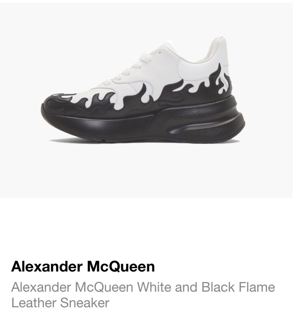 Alexander mcqueen flame shoes new arrivals